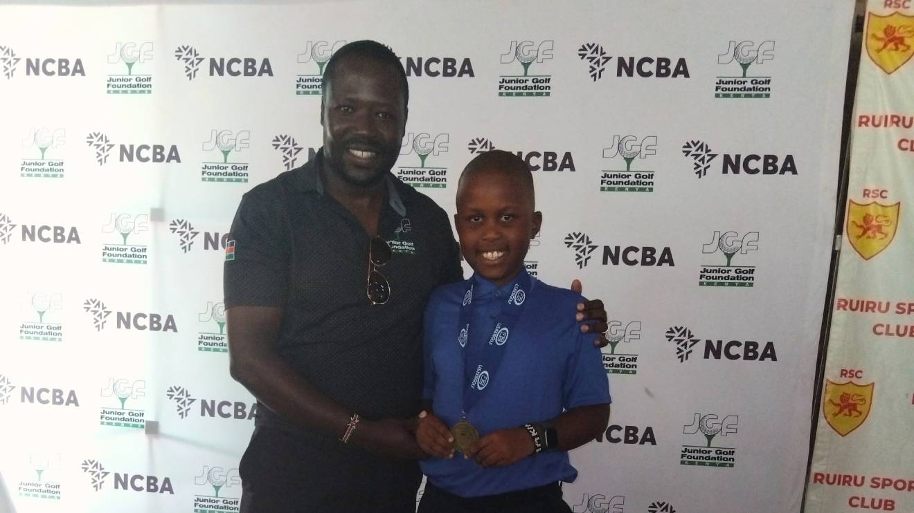 Hakeem Mutungi (Right) at the NCBA US Kids Tournament. PHOTO/COURTESY